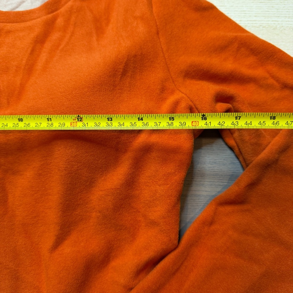 OGL Womens Large Fleece Pullover‎ Sweatshirt Crewneck Built in Bra Comfy MaxWarm - Picture 3 of 7